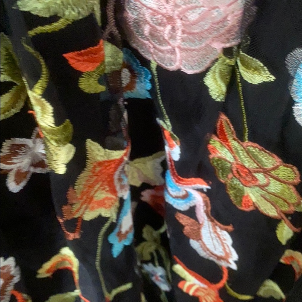 Bright flower dress